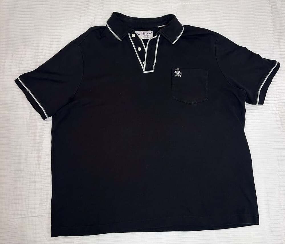 Original Penguin Earl Polo Shirt Black